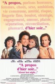 &Agrave; propos d'hier soir