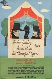 Remontons les Champs-Elys&eacute;es