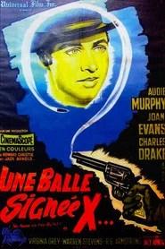 Une Balle sign&eacute;e X