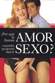 &iquest;Por qu&eacute; lo llaman amor cuando quieren decir sexo?